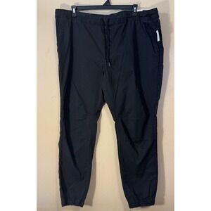 No Boundaries Jogger Pants Men 2XL Black Casual Twill Utility NEW